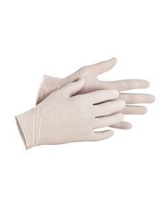 CERVA Disposable latex glove Loon size 7