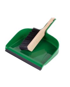 013159 Dustpan and brush jumbo 33.5 cm