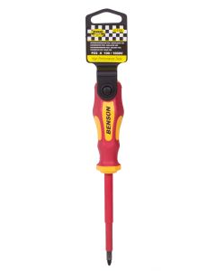 013329 screwdriver pozi PZ2 x 100 insulated VDE