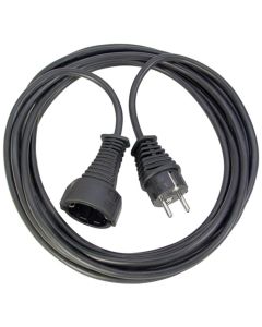 Brennenstuhl Quality plastic extension cord 10m black H05VV-F 3G1,5