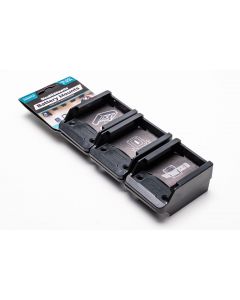 Stealth Mount battery holder for Makita 12V MAX CXT, 6-pack black