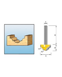 Makita D-11081 Sierprofielfrees 12,7 S12